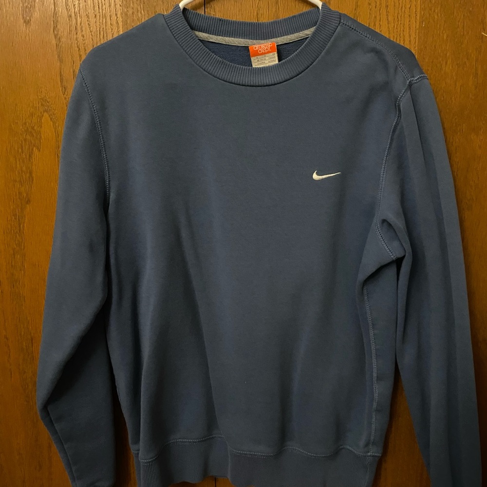 Blue Nike crewneck